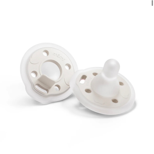 mōmi babypace pacifier 2-set - pearl