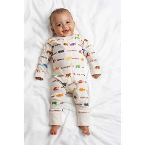 One-Piece Baby Pajamas - Organic Baby Clothes - Monica + Andy