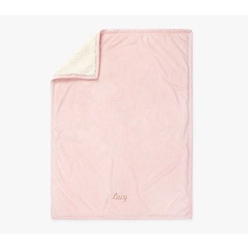 Sherpa Baby Blanket , Blush