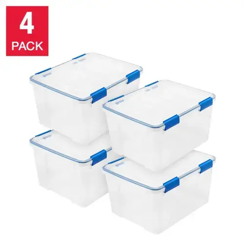 Clear Storage Bins