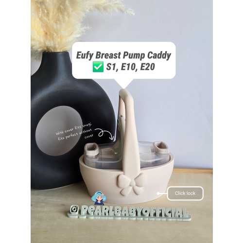 Eufy Breast Pump Holder: Portable Storage Caddy - S1, E10, E20