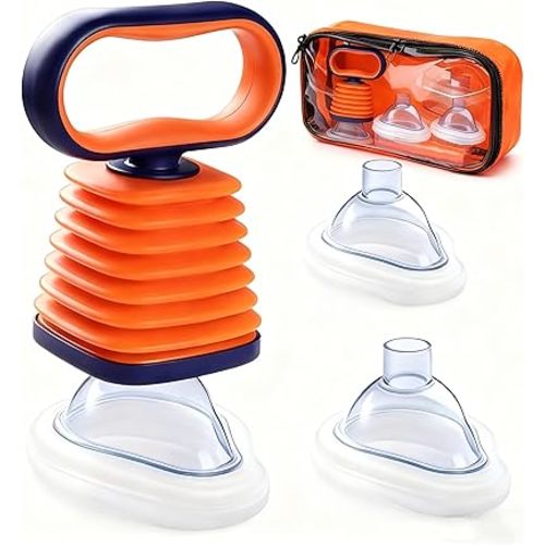 Portable Suction Rescue Device Portable Travel Ready Airway Suction Device for Children and Adults