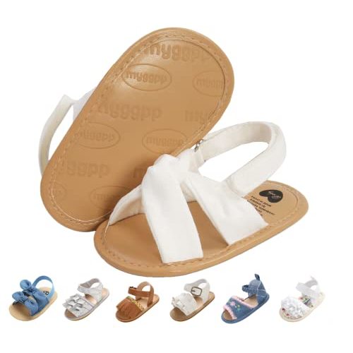 Baby Girls Sandals Summer Shoes Outdoor First Walker Toddler Girls Shoes for Summer