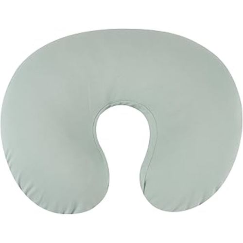 Onacosht 100% Organic Cotton Nursing Pillow Cover Soft Breathable Jersey Feeding Pillow Slipcover Fits Standard Infant Nursing Pillow for Baby Boy and Girl, Sage