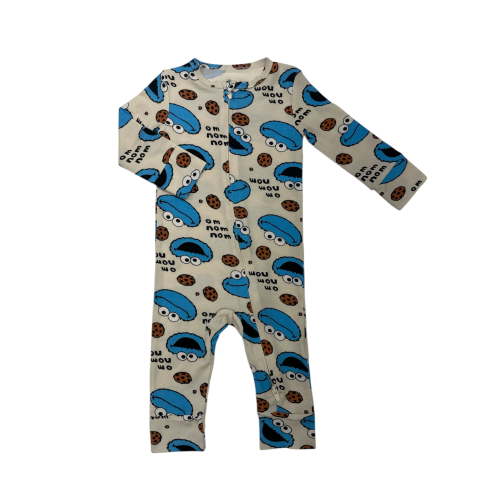 Character Baby One-Piece Coverall with Long Sleeves, Sizes 0M-24M