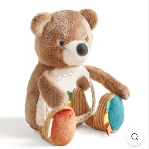 Itzy Bitzy Mirror - Theo the Bear by Itzy Ritzy – Pacifier Kids Boutique