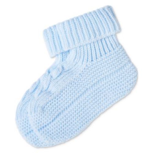 Baby Cable-Knit Bootie Socks