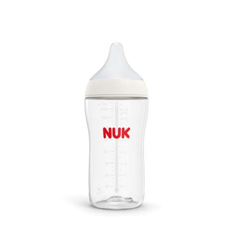 NUK Perfect Match Anti-Colic Newborn Baby Bottle, Medium Flow, 3+ Months, 8 oz
