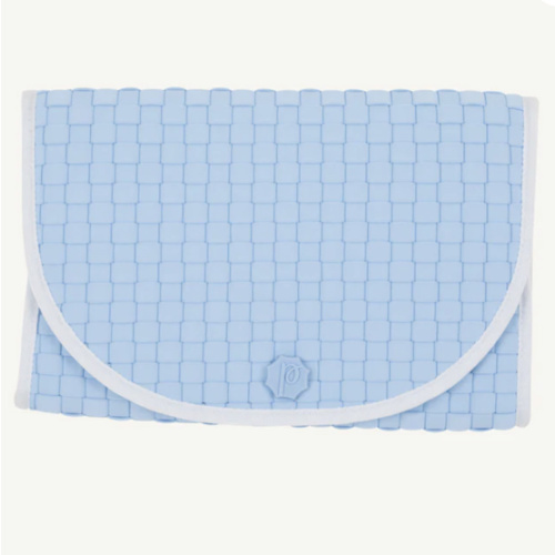 T.B.B.C. x Pluie Pret Changing Clutch - Buckhead Blue Gingham