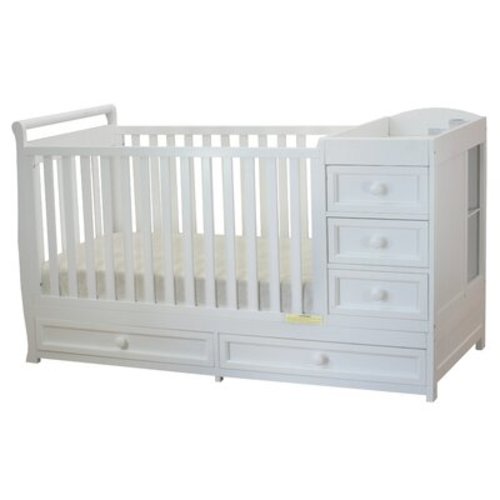 Viv + Rae Shiloh 2-in-1 Convertible Crib and Changer | Birch Lane