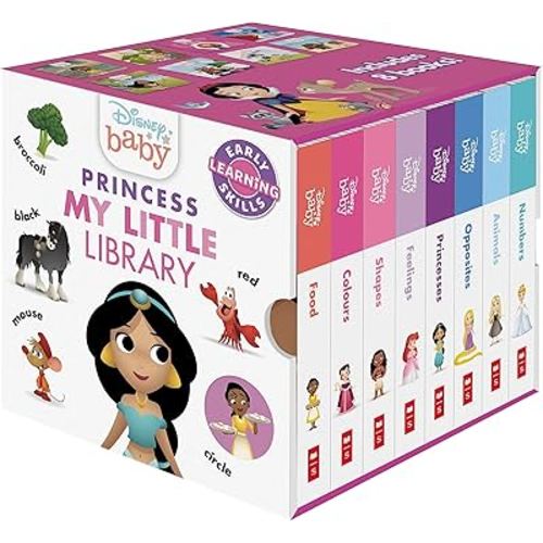 Princess: My Little 8-Book Library Cube (Disney Baby)