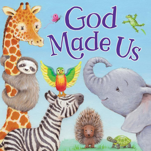 God Made Us – Christian Board Book for Kids | Faith-Based Story Celebrating God’s Love, Individuality & Creation | Touching Bedtime Story Picture Book for Toddlers | Baby & Baptism Gift