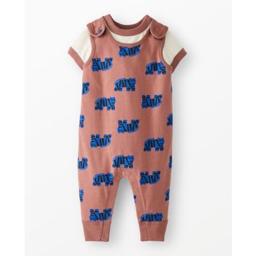 Baby T-Shirt & Overalls Set