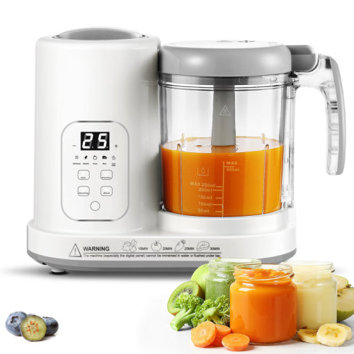 SNDOAS Baby Food Maker,One Step Baby Food Processor Steamer Puree Blender,Auto Cooking & Grinding,Baby Food Puree Maker With Self Cleans,Touch Screen Control, White | Wayfair