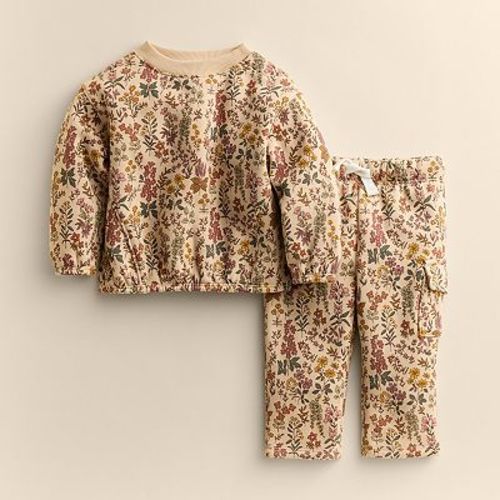 Baby Little Co. by Lauren Conrad 2-Piece Seamed Crew & Pants Set
