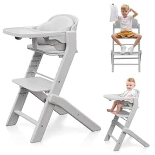 Obee Odee Fully Washable Baby High Chair for Babies and Toddlers(Grey)