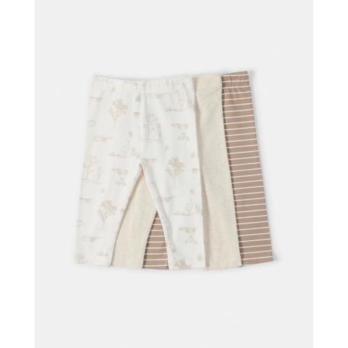3 Pack Cotton Leggings - Kmart