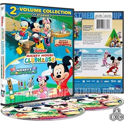Mickey Mouse Clubhouse: 2-Movie Collection (Mickey's Great Outdoors / Mickey's Sport-Y-Thon) [DVD] [Region Free]