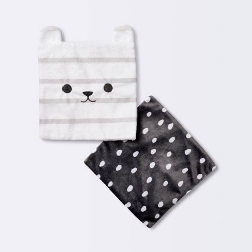 Crinkle Baby Paper 2pk - Cloud Island™ Gray