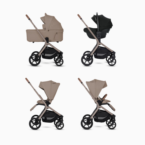 Breez Compact Bassinet - Champagne