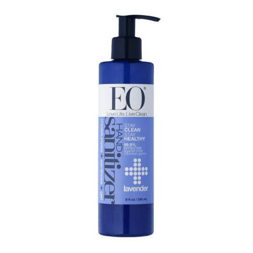 EO Hand Sanitizer Gel, Lavender, 8 Fl Oz