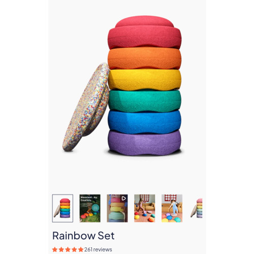 Stapelstein® Rainbow Set