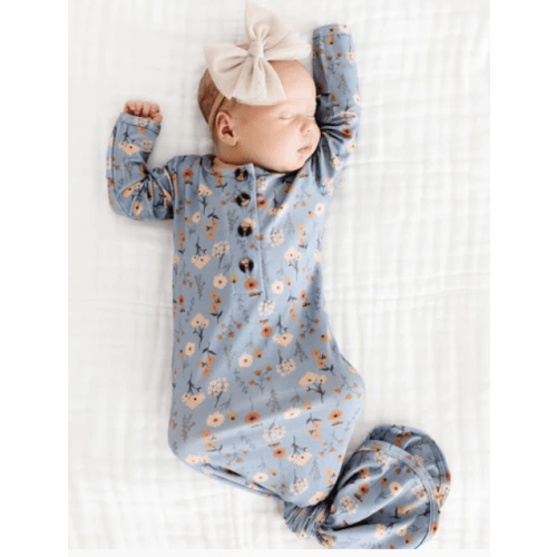 Scarlet Knotted Gown