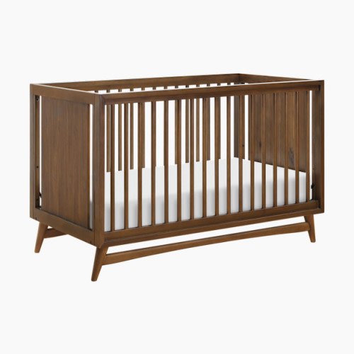 babyletto Peggy 3-in-1 Crib with Toddler Bed Conversion Kit - Natural Walnut