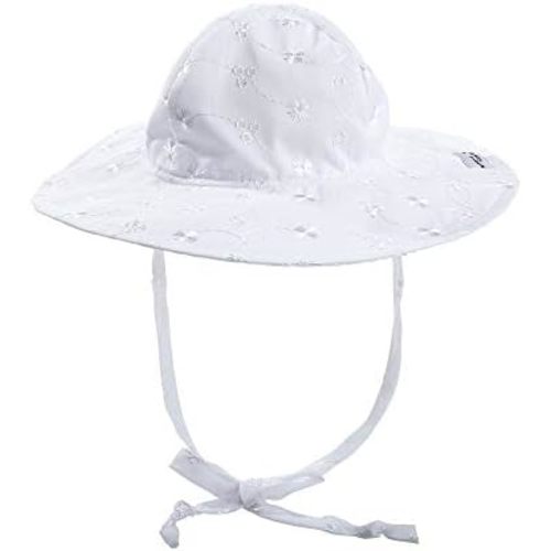 Baby Girls' UPF 50+ Floppy Hat