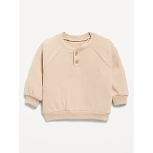 Cozy Long-Sleeve Henley Thermal-Knit Sweatshirt for Baby | Old Navy