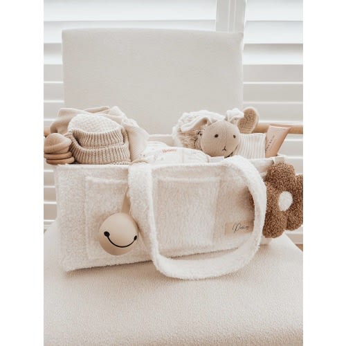 Nappy Caddy Organiser - All Teddy | Snow