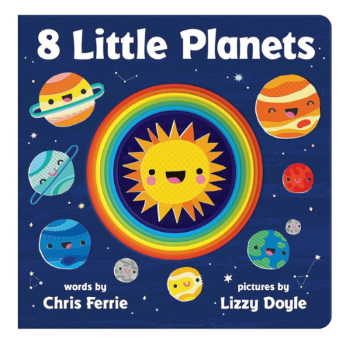 8 Little Planets: A Solar System Book for Kids with Unique Planet Cutouts