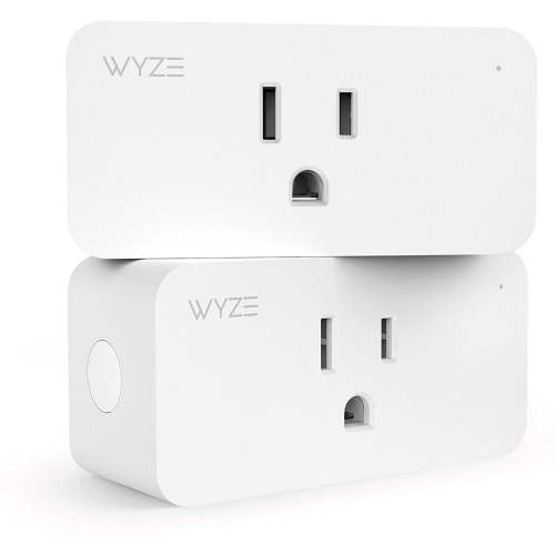 Wyze Smart Home Smart Plug, Wifi Enabled, Two-Pack, White