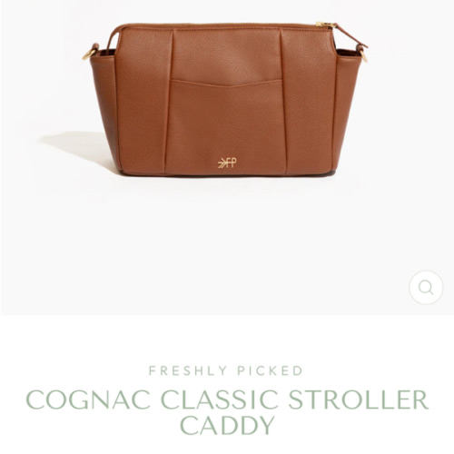 Cognac Classic Stroller Caddy