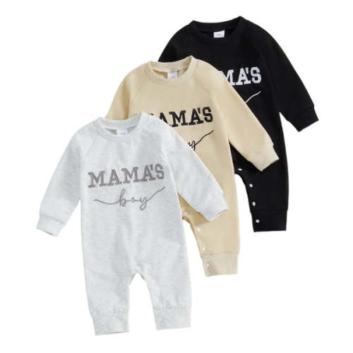 MAMA'S BOY Neutrals Jumpsuit - Hazel & Bo