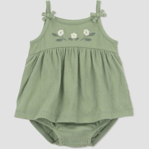 Carter's Just One You® Baby Girls' Flower Skirtall - Green 3M