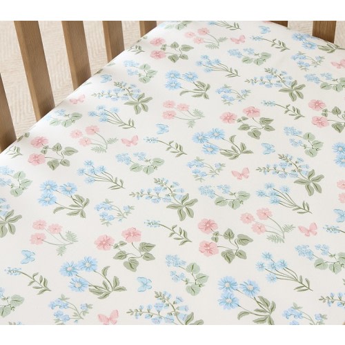 Grace's Garden Organic Cotton Crib Fitted Sheet