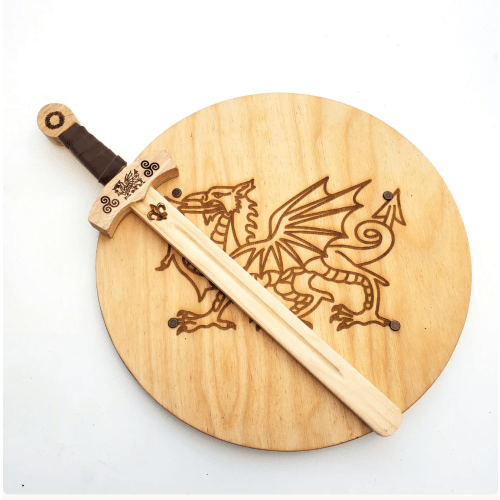Wooden Sword & Shield
