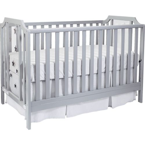 Starry Grove Light Gray Crib