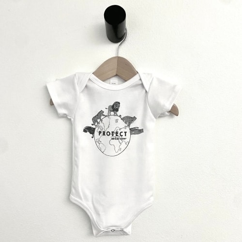 Protect - Wild Cats Bodysuit – Eco-Friendly Fabric