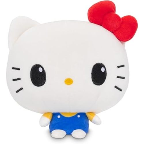 TeeTurtle Cloudheads Hello Kitty Plush - 5-Inch Official Sanrio Stuffed Animal with Embroidered Details - Soft Cuddly Plush Toys for Kids, Teens, and Adults