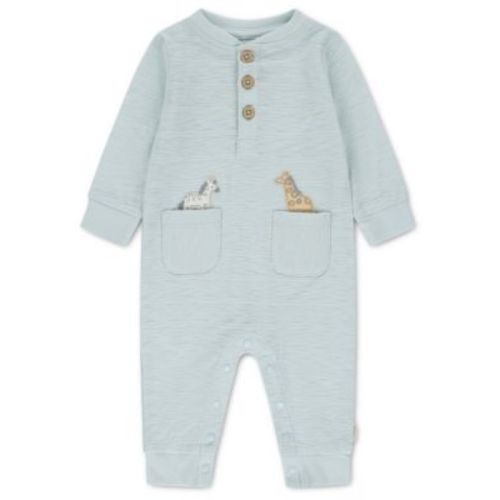 Baby Boys' Henley Neck Coverall