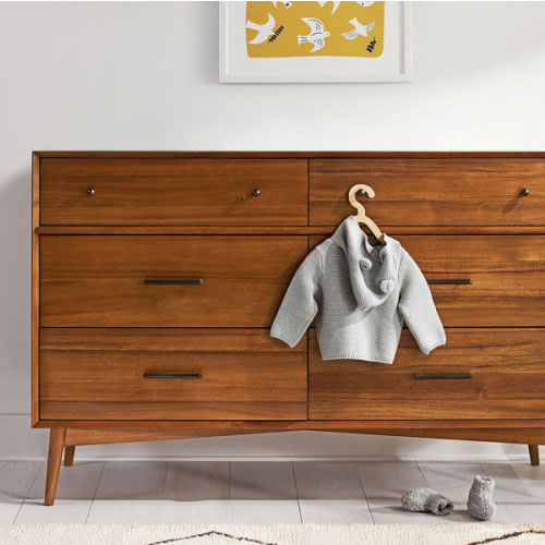west elm x pbk Mid-Century 6-Drawer Dresser (56w x 18d")