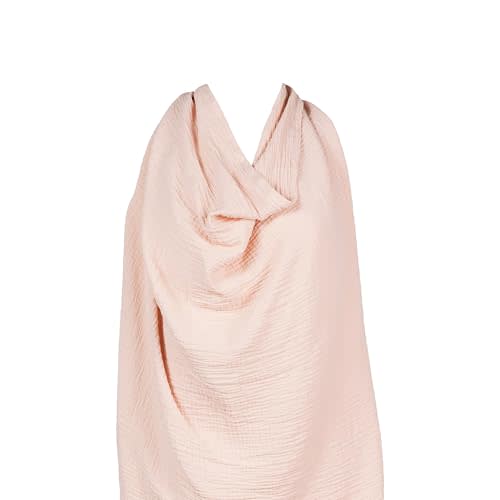 snuggle me® Nursing Cover - 100% Organic Cotton Muslin Nursing Cover Up for Breastfeeding with a BPA-Free Silicone Teether Ring, Ultra-Soft & Lightweight (33.5″ × 39.4″)