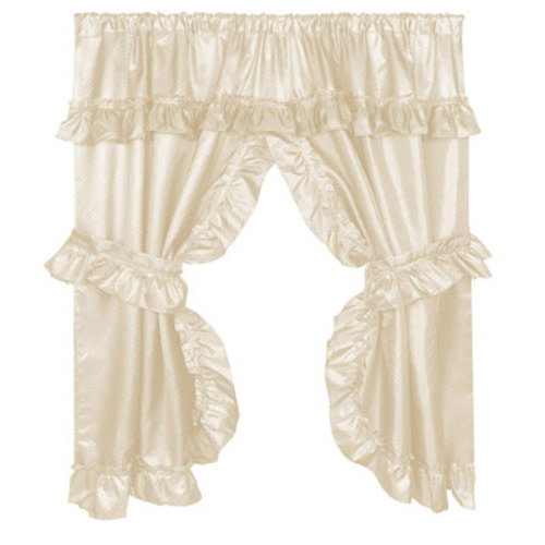 Astoria Grand Catriona Semi-Sheer Rod Pocket Curtian Panels | Wayfair