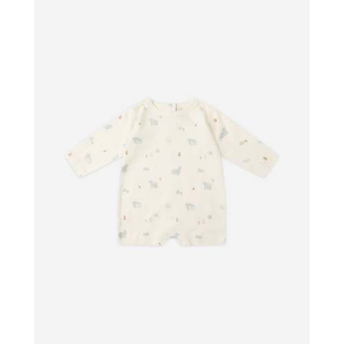 Long Sleeve Romper || Polar Bears – Quincy Mae