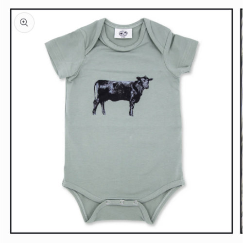 Olive Angus Onesie – Cowkid Clothing Company