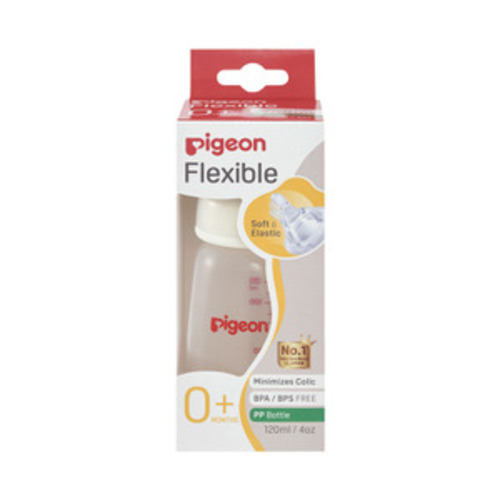 Pigeon Slim Neck Pp Bottle With Flexible Teat 120ml | 1 Pack