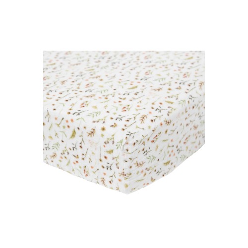 Organic Cotton Muslin Crib Sheet