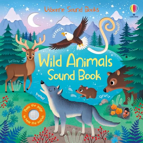 Wild Animals Sound Book: An Interactive Journey Through the World's Wildest Places with Engaging Sounds and Beautiful Illustrations for Young Explorers